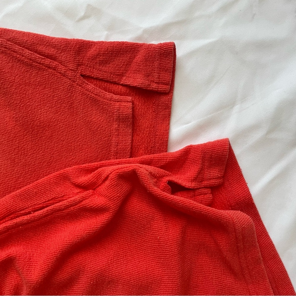 Red Universal Thread Polo & Shorts Set - Picture 2 of 4